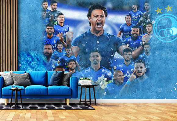 پوستر دیواری فوتبال تیم استقلال PB137
