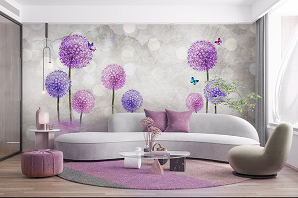 پوستر دیواری گل بزرگ F7497