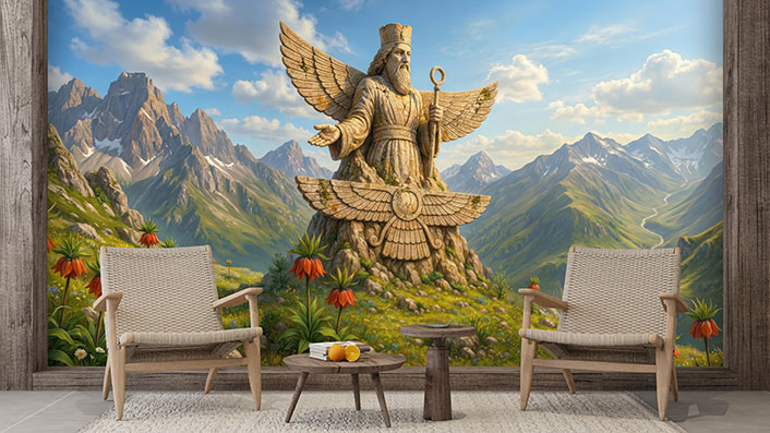 پوستر دیواری ایران طرح PB393