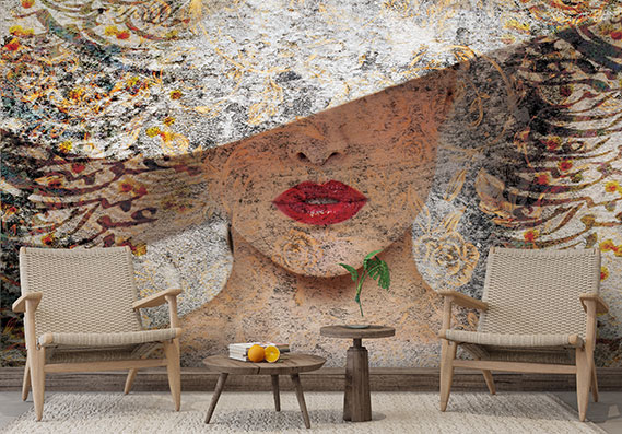 پوستر دیواری چهره F7178