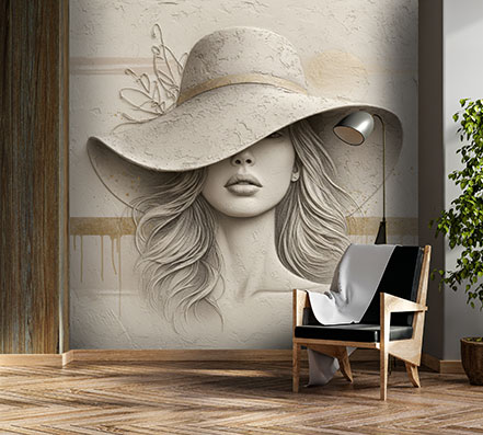 پوستر دیواری مجسمه PB505