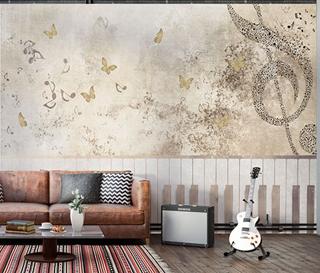 پوستر دیواری موسیقی F7809