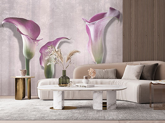 پوستر دیواری گل سه بعدی pa159