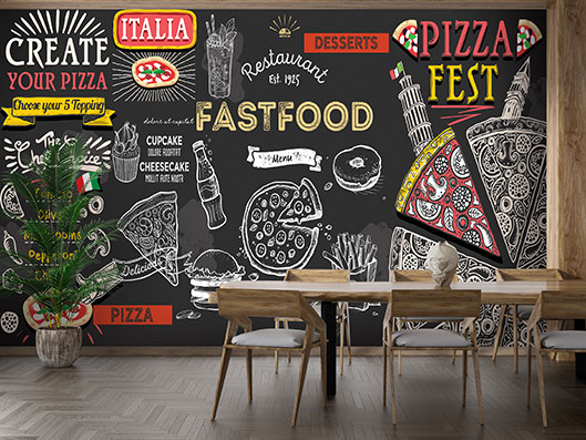 پوستر دیواری غذا fastfood-namia-63-pb160