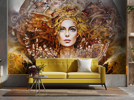 پوستر دیواری چهره F7221