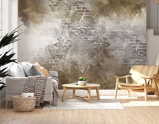 پوستر دیواری داماسک F7072