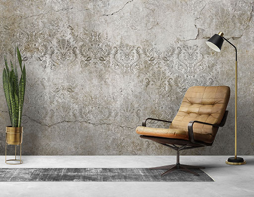 پوستر دیواری داماسک PA343