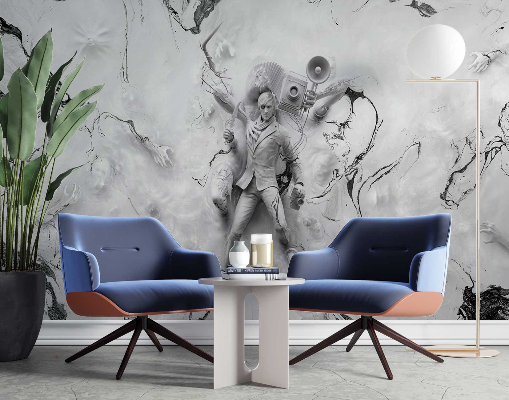 پوستر دیواری مجسمه mt-83386