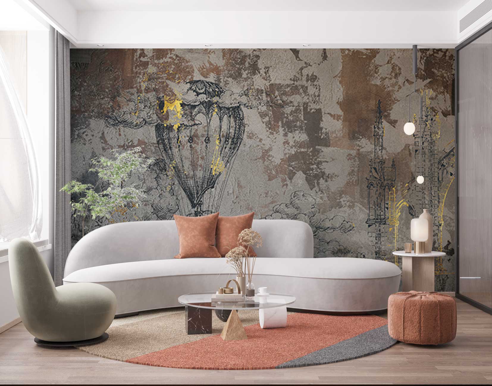 پوستر دیواری لاکچری mt-83770
