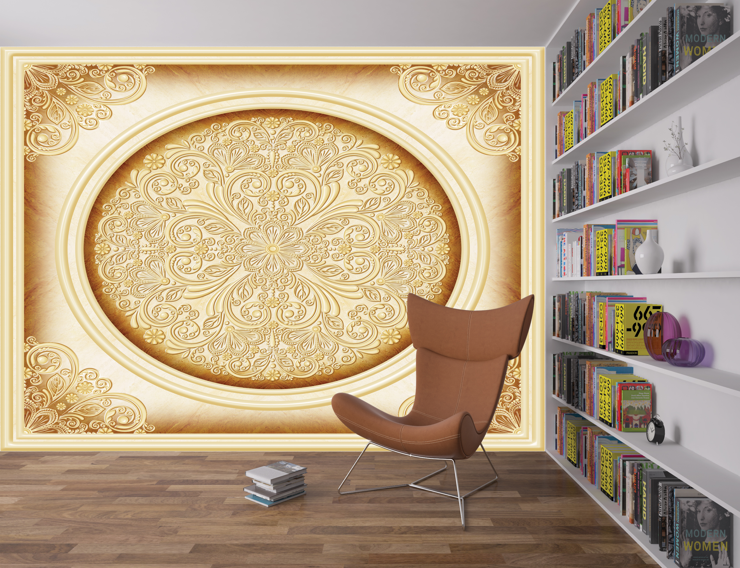پوستر دیواری گل سه بعدی mt-83284