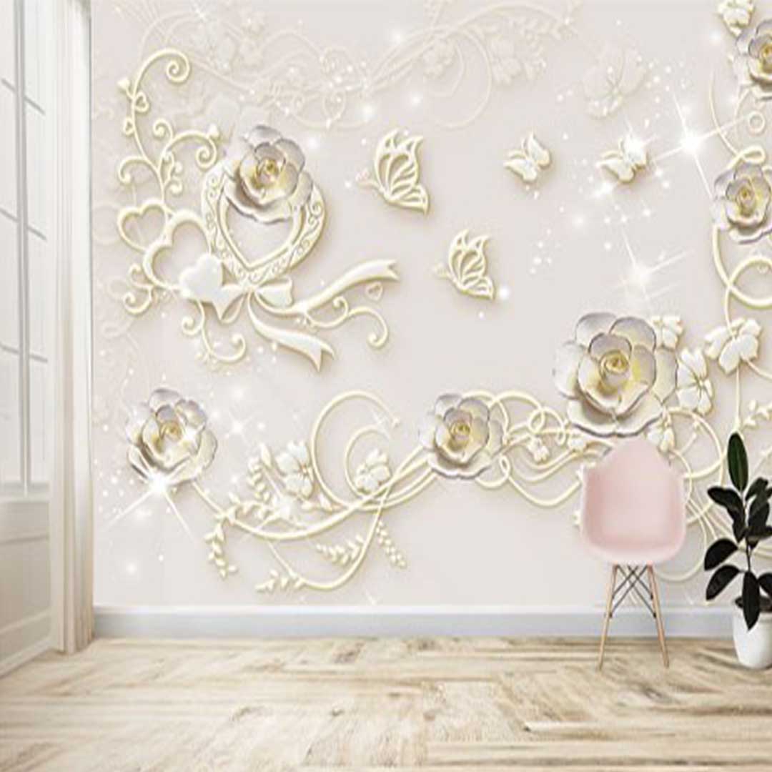 پوستر دیواری گل سه بعدی SP-118