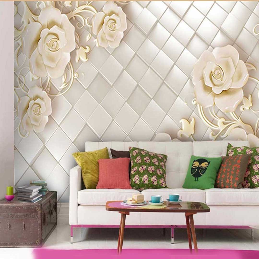 پوستر دیواری گل سه بعدی SP-108