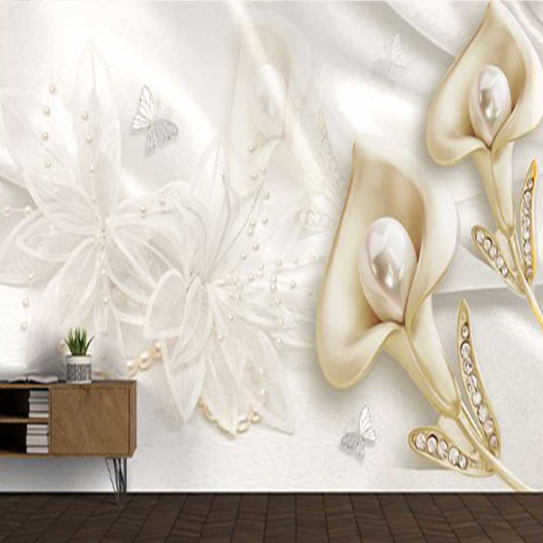 پوستر دیواری گل سه بعدی SP-096