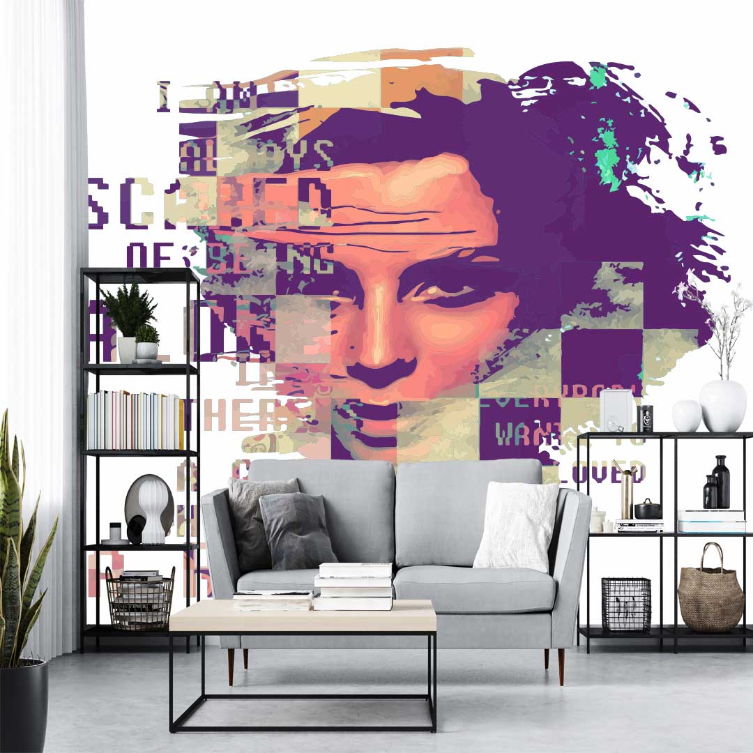 پوستر دیواری چهره زن T3831