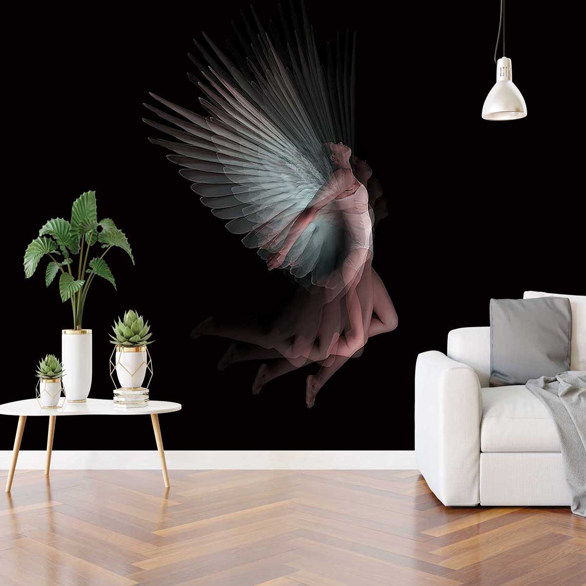 پوستر دیواری رمانتیک فرشته mt83491
