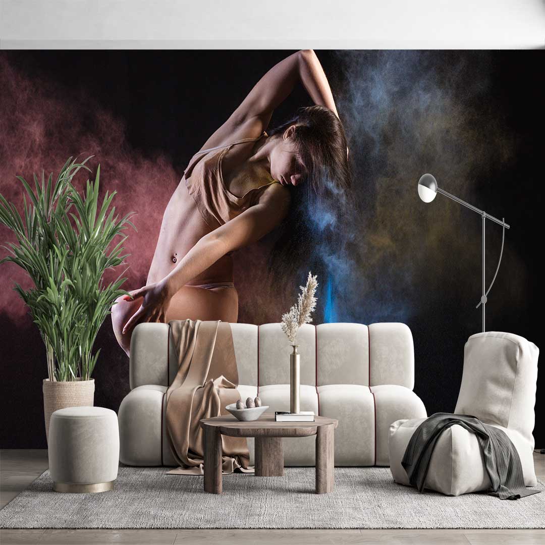 پوستر دیواری موسیقی زن t5005