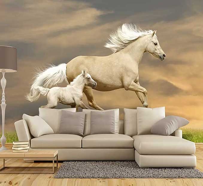 پوستر-دیواری-حیوانات-اسب-کد-dt-1036