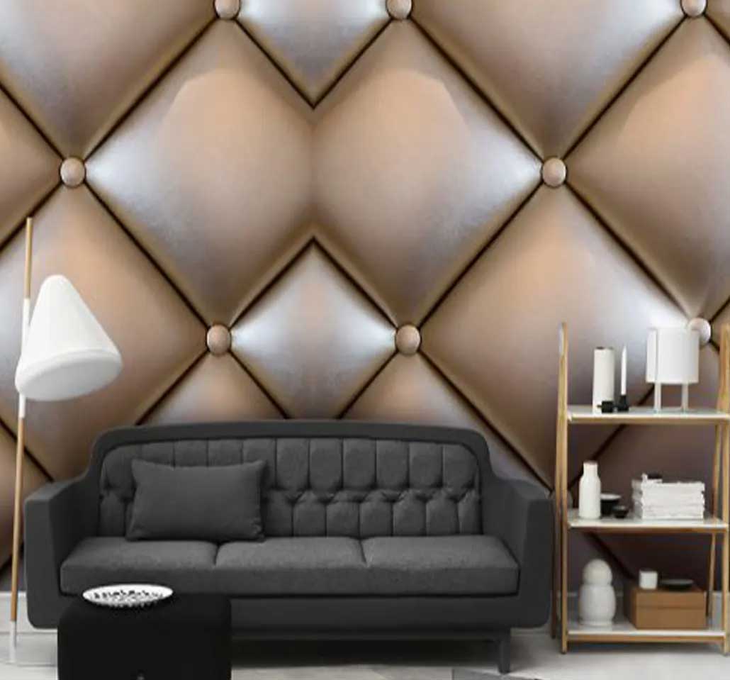 پوستر دیواری سه بعدی طرح چرم کد b-9387