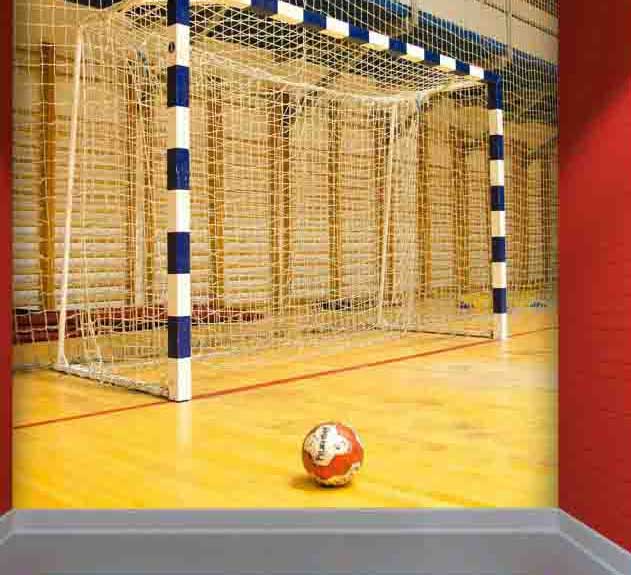 پوستردیواری هندبال طرح دروازه و-توپ هندبال کد sh-0211