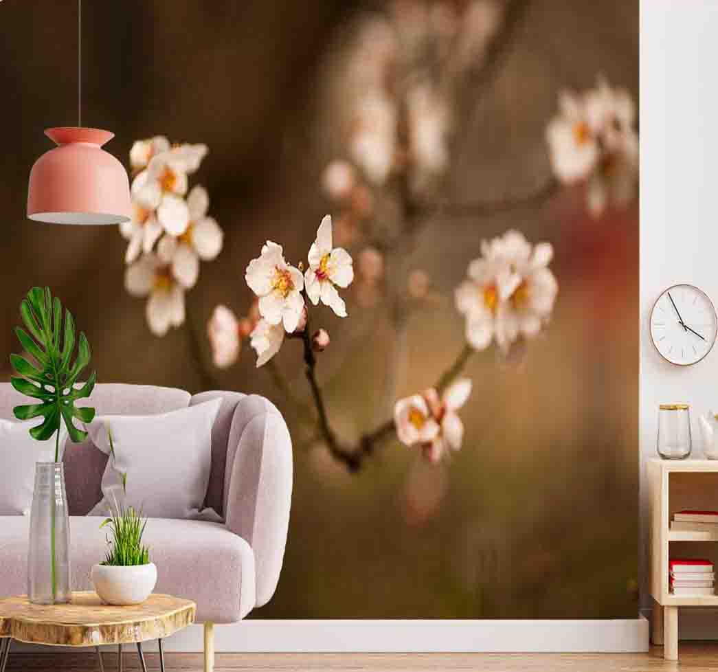پوستر دیواری شکوفه های بهار کد F-8298